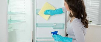 how to properly clean a refrigerator
