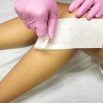 Hair removal with wax