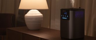 Humidifier with touch control